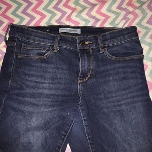 BANANA REPUBLIC blue skinny jeans